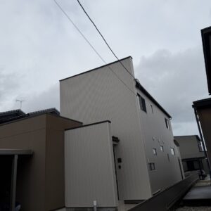 能美市T様邸外壁角スパン工事