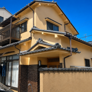 【金沢市】外壁塗装工事｜汚れ・カビを一新し耐久性と遮熱性を高める