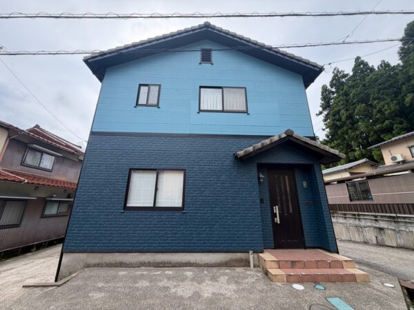 【鶴来】外壁塗装｜築25年のひび割れ・欠損を補修し耐久性を改善