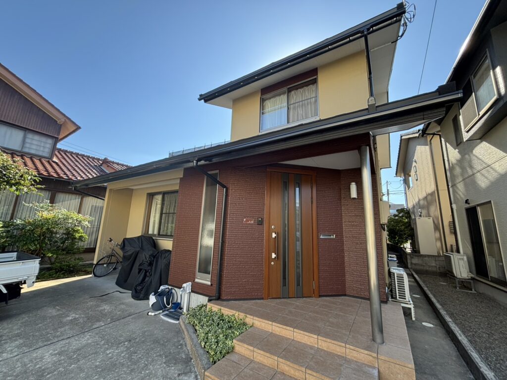 【金沢市】外壁塗装｜築25年の色あせを改善し外壁の耐久性を回復